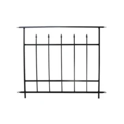 Enchanted Garden Victorian Fence Panel 36" X 48"