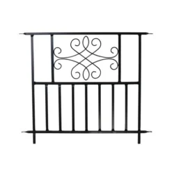 Enchanted Garden Deluxe Scroll Fence Panel 30" X 36"