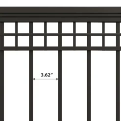 Enchanted Garden Mission Fence -The Thrive Yard Sales 1711292 3