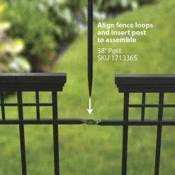 Enchanted Garden Mission Fence -The Thrive Yard Sales 1711292 5