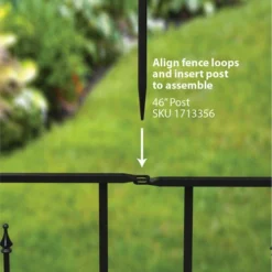 Enchanted Garden Victorian Fence Panel 36" X 48" 14 Enchanted Garden Victorian Fence Panel 36" X 48" -The Thrive Yard Sales 1711412 03