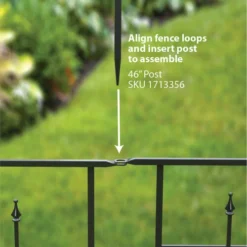 Enchanted Garden Victorian Gate 33" X 36" 11 Enchanted Garden Victorian Gate 33" X 36" -The Thrive Yard Sales 1711413 03