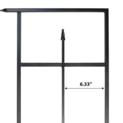 Enchanted Garden Victorian End Panel 36" X 14" -The Thrive Yard Sales 1711414 02