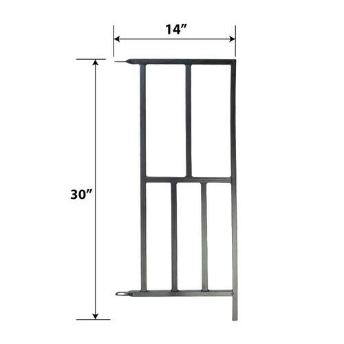 Enchanted Garden Deluxe Scroll End Panel 30" X 14" 4 Enchanted Garden Deluxe Scroll End Panel 30" X 14" - Image 2
