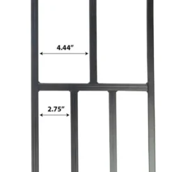 Enchanted Garden Deluxe Scroll End Panel 30" X 14" 10 Enchanted Garden Deluxe Scroll End Panel 30" X 14" -The Thrive Yard Sales 1711427 02