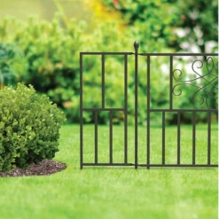 Enchanted Garden Deluxe Scroll End Panel 30" X 14" 13 Enchanted Garden Deluxe Scroll End Panel 30" X 14" -The Thrive Yard Sales 1711427 05