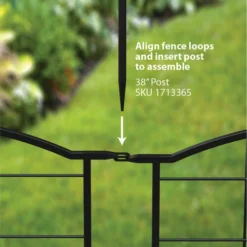 Enchanted Garden Modern Farmhouse Fence Panel 30" X 36" -The Thrive Yard Sales 1711441 03