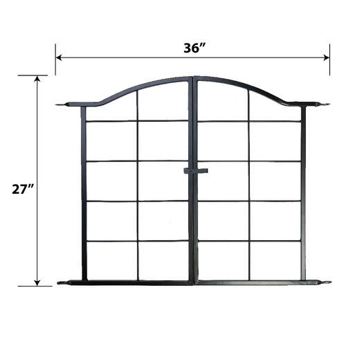 Enchanted Garden Modern Farmhouse Gate 27" X 36" 4 Enchanted Garden Modern Farmhouse Gate 27" X 36" - Image 2