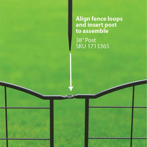 Enchanted Garden Modern Farmhouse Gate 27" X 36" 6 Enchanted Garden Modern Farmhouse Gate 27" X 36" - Image 4