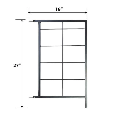 Enchanted Garden Modern Farmhouse End Panel 30" X 14" 4 Enchanted Garden Modern Farmhouse End Panel 30" X 14" - Image 2