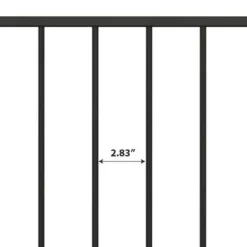 Enchanted Garden Euro Sectional Fence Panel 36" X 48" -The Thrive Yard Sales 1713232 2