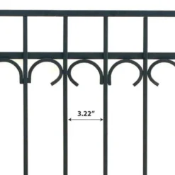 Enchanted Garden™ 2'6" X 3' Park Avenue Fence Panel -The Thrive Yard Sales 1713347 02