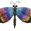 Enchanted Garden™ 14" Metal Dragonfly Outdoor Wall Art