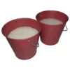 Enchanted Garden™ 2-Pack Painted Citronella Bucket - Assorted Colors