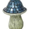 Enchanted Garden™ 8.2" Blue Cement Mushroom Statue