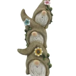 Enchanted Garden™ 11.45" Resin Gnome Stack Statue