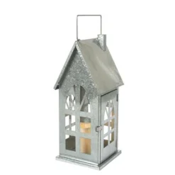 Enchanted Garden™ 12.5" Metal Flameless Candle LED Lantern