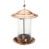 Enchanted Garden® Copper Roof Tube Bird Feeder