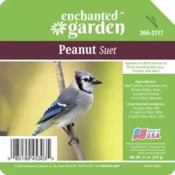 Enchanted Garden™ Peanut Bird Suet Cake - 11 Oz -The Thrive Yard Sales 266 2117Label View
