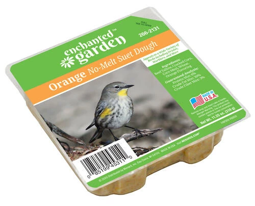 Enchanted Garden™ Orange No-Melt Bird Suet Dough - 11.25 Oz 4 Enchanted Garden™ Orange No-Melt Bird Suet Dough - 11.25 Oz - Image 2