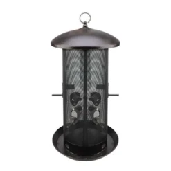 Enchanted Garden® Dark Brown Jumbo Combo Bird Feeder
