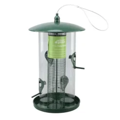 Enchanted Garden® Green Triple Tube Bird Feeder -The Thrive Yard Sales 266 4355 packaging