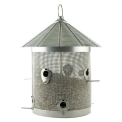 Enchanted Garden® Rustic Farmhouse Galvanized Silo Bird Feeder 7 Enchanted Garden® Rustic Farmhouse Galvanized Silo Bird Feeder -The Thrive Yard Sales 2664307 28718MEN w seed