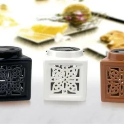 Enchanted Garden™ 4" Ceramic Solar Light Lantern - Assorted Styles -The Thrive Yard Sales 277 3858 5