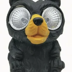 Enchanted Garden™ 3" Cement Animal Solar Light Statue - Assorted Styles -The Thrive Yard Sales 277 3865Bear