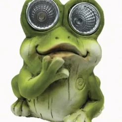 Enchanted Garden™ 3" Cement Animal Solar Light Statue - Assorted Styles -The Thrive Yard Sales 277 3865Frog