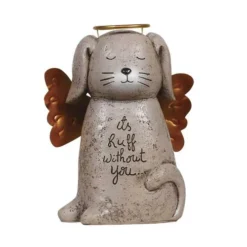 Enchanted Garden™ 8" Resin Angel Pet Statue - Assorted Styles -The Thrive Yard Sales 277 4726 P SF2