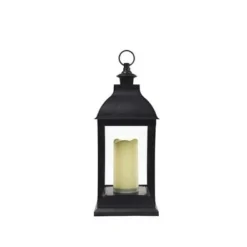 Enchanted Garden™ Resin Flameless Candle LED Lantern