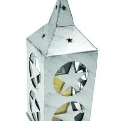 Enchanted Garden™ 17" Metal Cut Out Flameless Candle LED Lantern - Assorted Colors -The Thrive Yard Sales 277 5111 A4