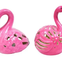 Enchanted Garden™ 8" Ceramic Flameless Tealight Candle LED Lantern - Assorted Styles