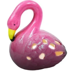 Enchanted Garden™ 8" Ceramic Flameless Tealight Candle LED Lantern - Assorted Styles -The Thrive Yard Sales 277 5137 A5