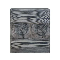 Enchanted Garden™ 17" Knotty Wood Garden Stool -The Thrive Yard Sales 277 5188 P SF