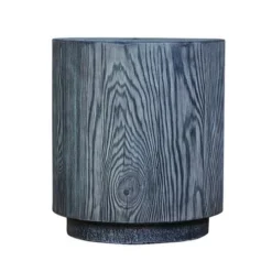 Enchanted Garden™ 17" Round Dark Wood Garden Stool -The Thrive Yard Sales 277 5191 P RF