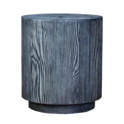 Enchanted Garden™ 17" Round Dark Wood Garden Stool -The Thrive Yard Sales 277 5191 P SF