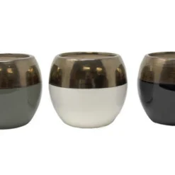 Enchanted Garden™ 8.7 Oz. Ceramic Pot Citronella Candle - 3 Pack