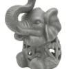 Enchanted Garden™ 9.4" Ceramic Elephant LED Lantern 1 Enchanted Garden™ 9.4" Ceramic Elephant LED Lantern -The Thrive Yard Sales 277 5592 1