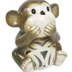 Enchanted Garden™ 7.8" Ceramic Monkey LED Lantern - Assorted Styles -The Thrive Yard Sales 277 5594 3