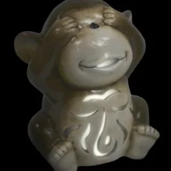 Enchanted Garden™ 7.8" Ceramic Monkey LED Lantern - Assorted Styles -The Thrive Yard Sales 277 5594 6
