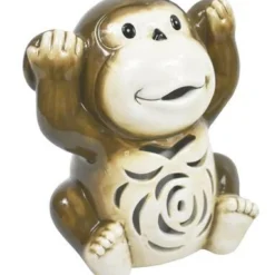 Enchanted Garden™ 7.8" Ceramic Monkey LED Lantern - Assorted Styles -The Thrive Yard Sales 277 5594 7