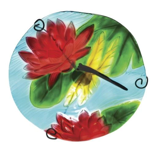 Enchanted Garden™ 11" Glass Dragonfly Bird Bath 5 Enchanted Garden™ 11" Glass Dragonfly Bird Bath - Image 3