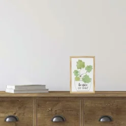 Enchanted Garden™ 6" Wood Be Nice Outdoor Wall Art -The Thrive Yard Sales 277 5684 1500