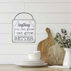 Enchanted Garden™ 5.5" Wood Anything Outdoor Wall Art -The Thrive Yard Sales 277 5687 2600