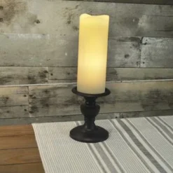 Enchanted Garden® 3" X 8" LED Flameless Candle -The Thrive Yard Sales 277 5859 3 x8 IvoryLEDCandle scene2