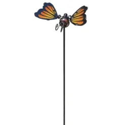 Enchanted Garden™ Mini Butterfly Garden Stake - Assorted Styles 16 Enchanted Garden™ Mini Butterfly Garden Stake - Assorted Styles -The Thrive Yard Sales 2771074 redorange
