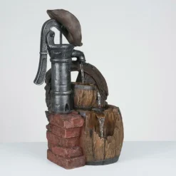 Enchanted Garden™ 28" Tiered Water Pump Outdoor Water Fountain 12 Enchanted Garden™ 28" Tiered Water Pump Outdoor Water Fountain -The Thrive Yard Sales 2771707Leftside