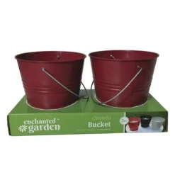 Enchanted Garden™ 2-Pack Painted Citronella Bucket - Assorted Colors -The Thrive Yard Sales 2773054 21108P 2 03 1800px